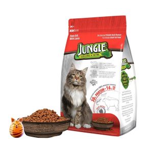 Jungle Adult Cat Food Lamb 1.5kg Pack