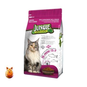 Jungle Adult Cat Food Salmon 1.5kg Pack