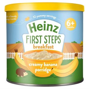 Heinz First Steps Breakfast Creamy Banana Porridge 6+ Months 240gm, UK