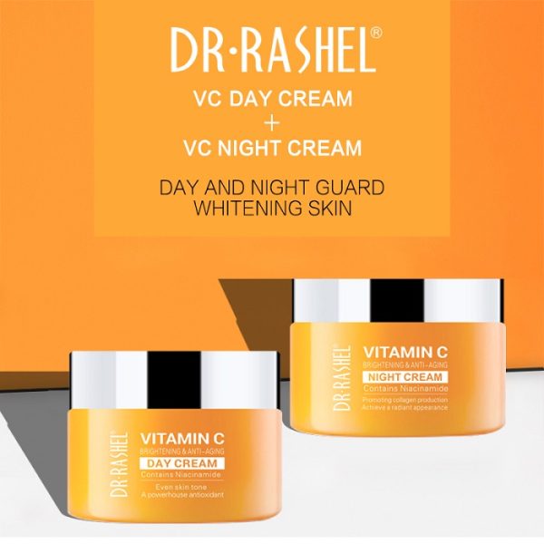 Dr. Rashel vitamin C cream day and night