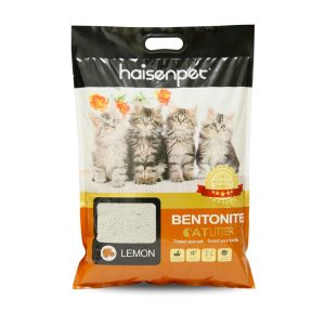 HaisenPet 5L Bentonite Cat Litter Lemon Flavor