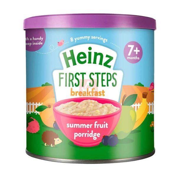 Heinz First Steps Breakfast Summer Fruits Porridge 7+ 220gm UK