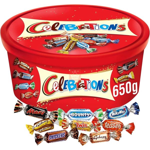 Celebrations Chocolate Box Tub - 650gm UK