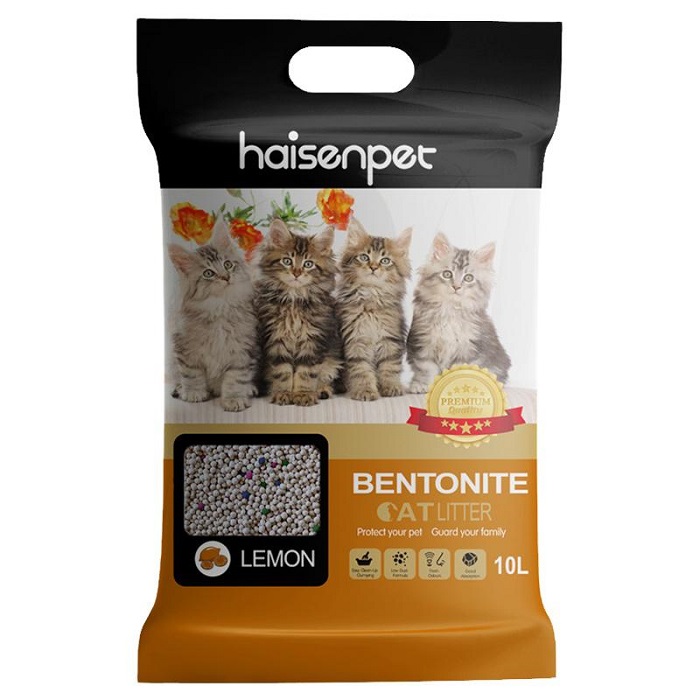 Haisenpet Bentonite Cat Litter Lemon 10L Best Price in BD