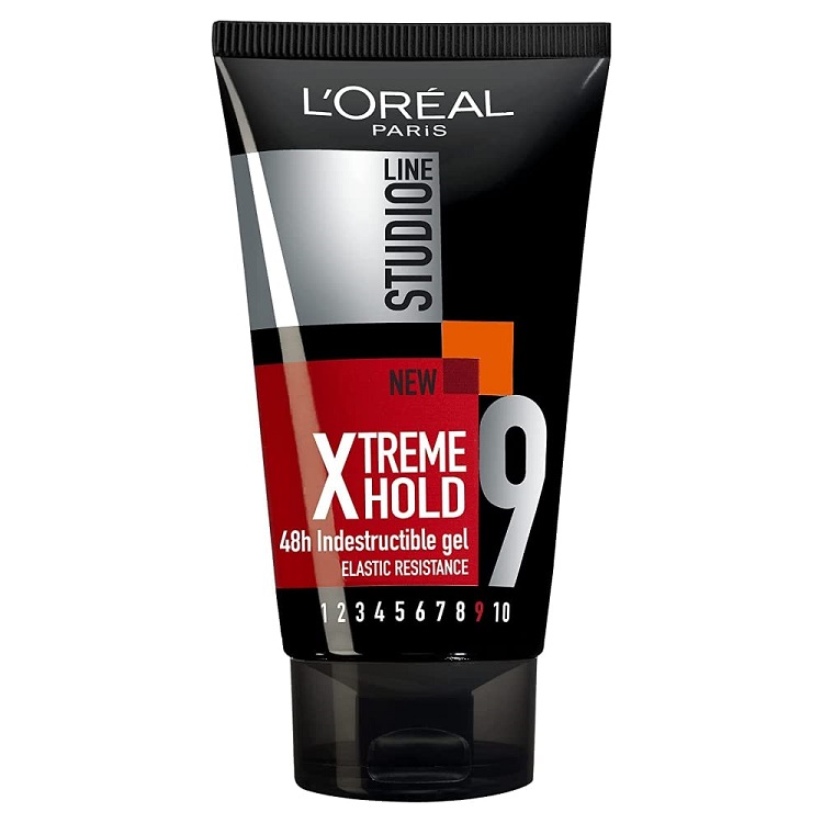 L'Oreal Paris Studio 9 Xtreme Hold Indestructible Hair Gel 150ml, Made in France