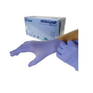 Dermagrip Nitrile Hand Gloves 100 Pcs Box Ultra Powder Free Lowest Price in BD