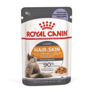 Royal Canin Hair and Skin Care Adult Cat Wet Food in Jelly 85g Wholesale Express BD Best Price