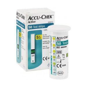 Accu Chek Active Blood Glucose Meter Strips 50 Pcs Wholesale Express BD Lowest Price