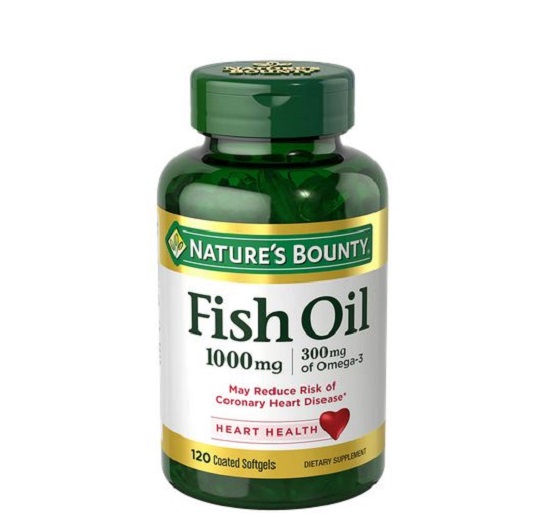 Nature's Bounty Fish Oil 1000mg 120 Capsules Lowest Price in BD Wholesale Express