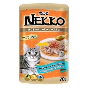 Nekko Pouch Tuna Topping Katsuobushi Gravy 70gm Wholesale Express BD
