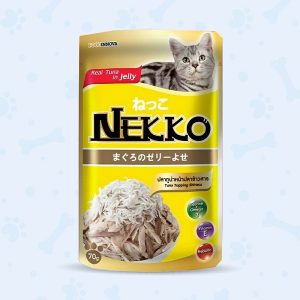 Nekko Pouch Tuna Topping Shirasu in Jelly 70gm Wholesale Express BD