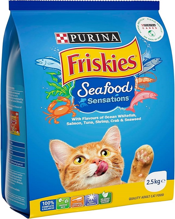 Friskies Seafood Sensations Adult Cat Dry Food 2.5kg Wholesale Express BD Price