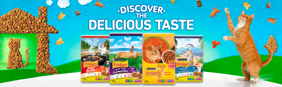 Friskies Seafood Sensations Adult Cat Dry Food