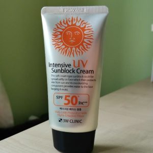3W Clinic Intensive UV Sunblock Cream (SPF 50+ PA+++) 95g Wholesale Express BD
