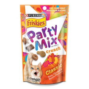 Friskies Adult Cat Food Party Mix Classic Crunch 60g Wholesale Express BD