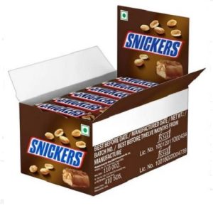 Snickers Chocolate Bar 12g 40pcs Box Wholesale Express BD