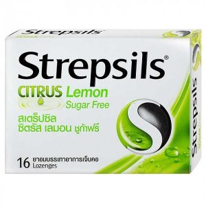 Strepsils Citrus Sugar Free Lemon Lozenges 16Pcs Wholesale Express BD