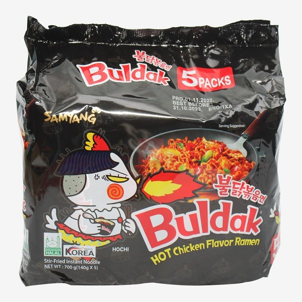 Samyang Buldak Hot Chicken Ramen Spicy Chicken Black Noodles Wholesale Express BD Lowest Price in BD Wholesaler