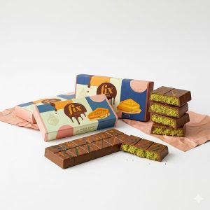 Fix Dessert Chocolatier Kunafa Pistachio Luxury Dubai Chocolate Bar 200g Wholesale Express BD Lowest Price