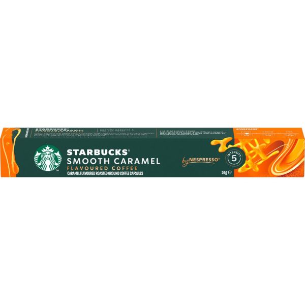 Starbucks Caramel Flavored Coffee Capsules 10 x 5.1g Wholesale Express BD