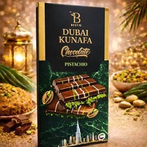 Dubai Kunafa Pistachio Chocolate (Imported) 100g Wholesale Express BD