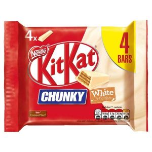 Nestle Kitkat Chocolate 4 Bars Chunky White Chocolate 160g Wholesale Express BD