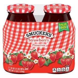 Smuckers Strawberry Jam Set Of 2 x 907g Wholesale Express BD