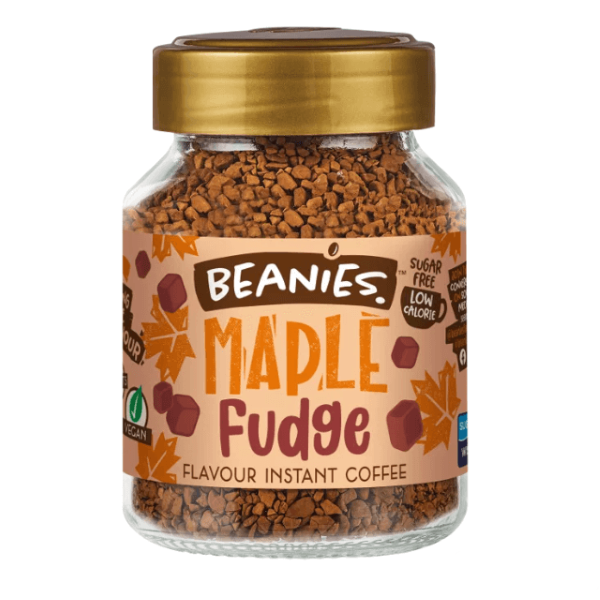 Beanies Maple Fudge Flavour Instant Coffee 50g Wholesale Express BD