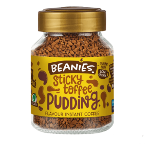 Beanies Sticky Toffee Pudding Flavour Instant Coffee 50g Wholesale Express BD