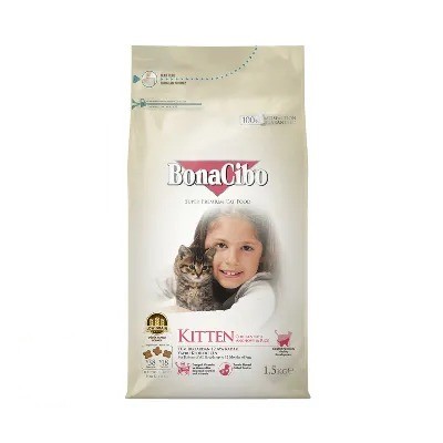 Bonacibo Kitten Chicken With Anchovy & Rice 1.5Kg Wholesale Express BD
