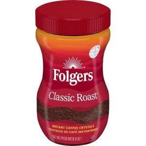 Folgers Classic Roast Instant Coffee Jar 453g Wholesale Express BD