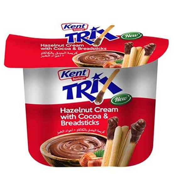 Kent Hazelnut Cream With Cocoa & Breadsticks 56g Wholesale Express BD