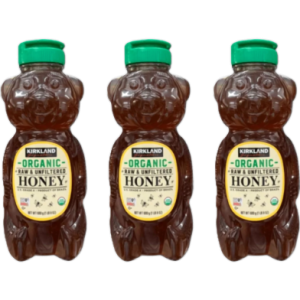 Kirkland Signature Organic Raw & Uufiltered Honey Set Of 3 x 680g Wholesale Express BD