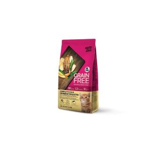 Kitchen Flavor Grain Free Cat Food With Real Meat Cubes Adult Food 1.5Kg Wholesale Express BD