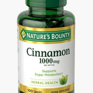 Natures Bounty Cinnamon 1000Mg Capsule 100S Wholesale Express BD