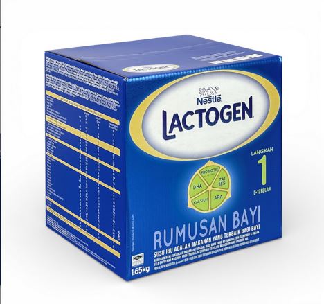 Nestle Lactogen 1 Baby Milk Infant Formula - 1650g- 0 to 12 Months Wholesale Express BD Price