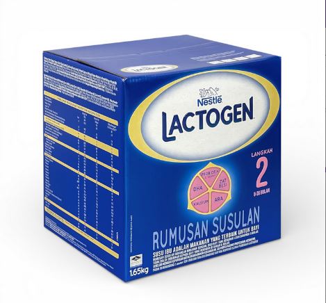 Nestle Lactogen 2 Baby Milk Follow-Up Formula 1650g Malaysia Wholesale Express BD