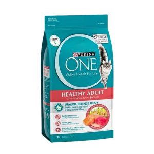 Purina One Healthy Adult with Salmon & Tuna (1+ Years) 1.2Kg Wholesale Express BD