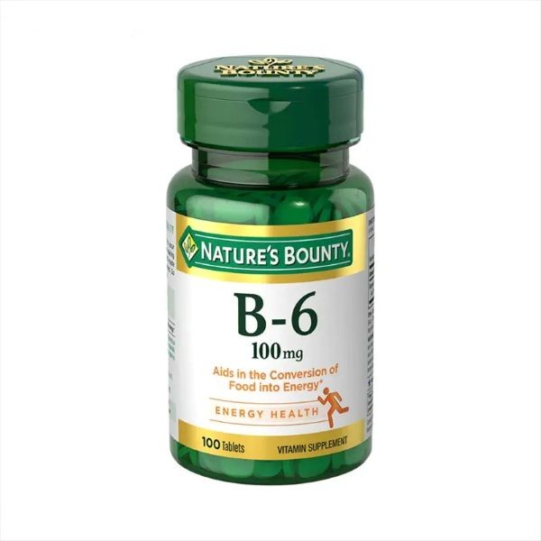 Nature's Bounty B6 100Mg Tablets 100 Tablets Wholesale Express BD