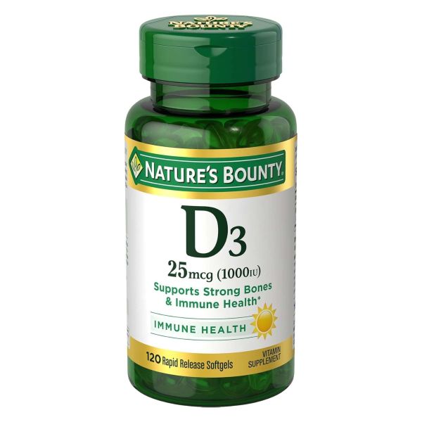 Natures Bounty Vit D3 1000IU 120 Tablets Wholesale Express BD