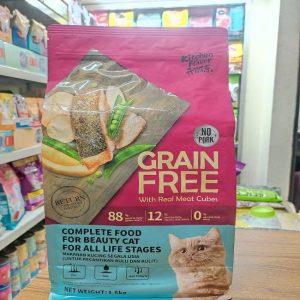 Kitchen Flavor Grain Free Complete Beauty Cat Food for All Life Stages 1.5kg Wholesale Express BD