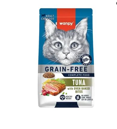 Wanpy Grain Free Tuna Adult Cat Food 1.5kg Wholesale Express BD Lowest Price Cat Food in BD
