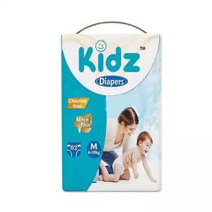 Kidz Baby Diaper Belt M (5-10)kg 62Pcs Pack Wholesale Express BD Lowest Price