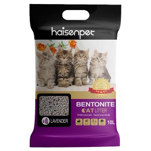Buy Haisenpet Bentonite Cat Litter Lavender Flavor 10L Wholesale Express BD Lowest Price in BD