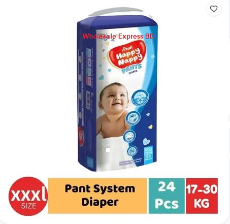 Buy Happy Nappy XXXL Pants Baby Diaper 24Pcs Pack Wholesale Express BD