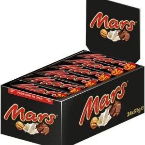 Buy Mars Chocolate Bar 51g 24Pcs Full Box Wholesale Express BD
