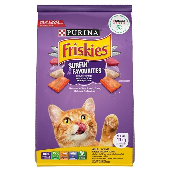 Buy Purina Friskies Surfin Favourites 1kg Cat Food Wholesale Express BD Lowest Price