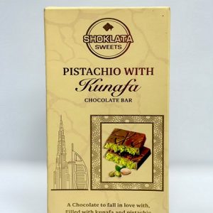 Buy Shoklata Sweets Pistachio With Kunafa Chocolate Bar 100gm Wholesale Express BD Lowest Price